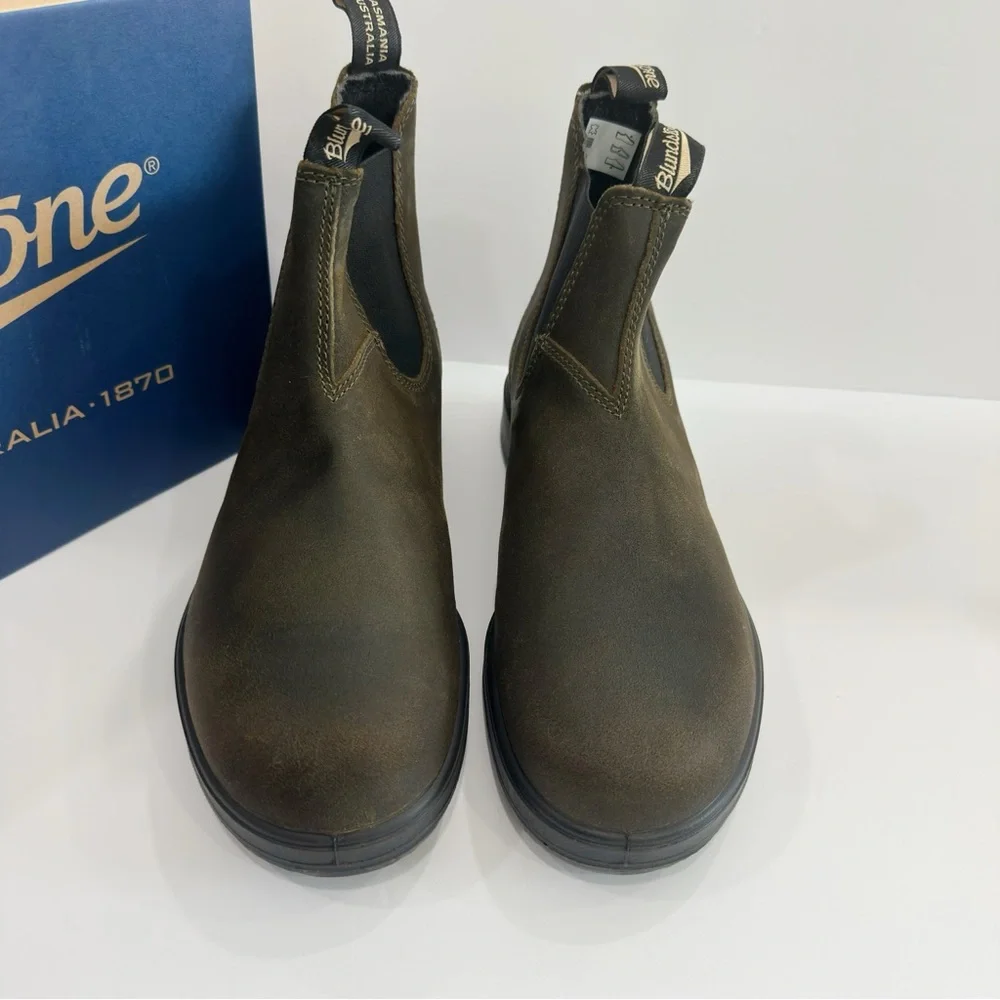 Blundstone 1615 Men’s Suede Leather Chelsea Ankle Boots